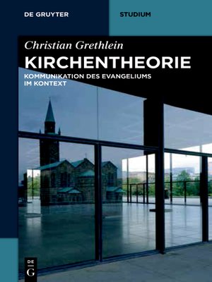 cover image of Kirchentheorie